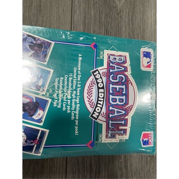1990 Upper Deck Baseball Trading Cards Low Series Factory Sealed Wax Box - Picture 4 of 5